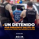 Detenido por presunto delito de 4bvs0 s3xv4l a menores en Guayzimi