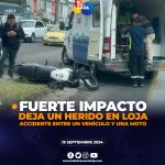 Accidente de tránsito en Loja