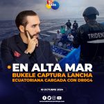 Lancha ecuatoriana con dr0g4 fue incautada por El Salvador