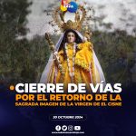 Cierre de vías por el retorno de ‘La Churonita’