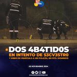 Dos d3l1ncv3nt3s fueron abatidos tras un intento de s3cv3str0 en Sto. Domingo de Los Tsáchilas.