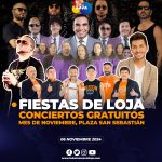 Conciertos gratis por fiestas de Loja.