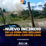 Nuevo 1nc3nd10 forestal en Loja