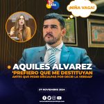 Aquiles se pronuncia ante multa impuesta por juez del TCE