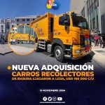 Adquieren dos nuevos carros recolectores para Loja