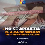 Todos votaron en contra del alza de sueldos en el Municipio de Calvas