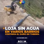 Loja nuevamente sin agua