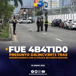 Presunto d3l1ncv3nt3 fue 4b4t1d0 en Puerto Bolívar