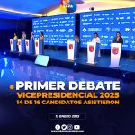 Conoce sobre el primer Debate Vicepresidencial en el Ecuador de los candidatos.