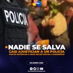 Policía casi es ajvst1c14d0 por comuneros en Alausí