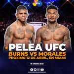 Michael Morales volverá al octógono de la UFC en abril