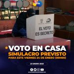 Simulacro de Voto en Casa